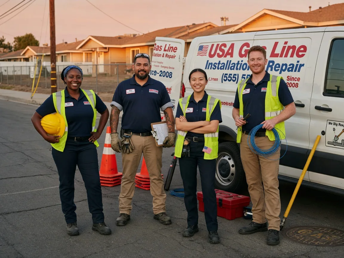 Gas Line Installation company in Munford, AL